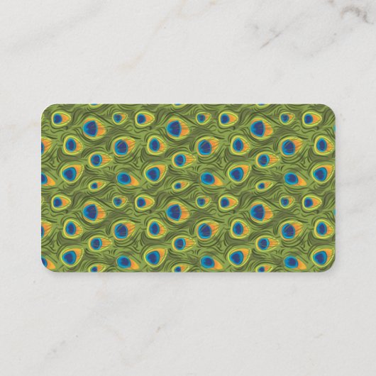 Kundengerechte Pfau-Druck-Grenzleere Karte (Rückseite)