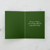 Kundengerechte Pudel-Feiertags-Karte (Deutscher Feiertagskarte (Innenseite)