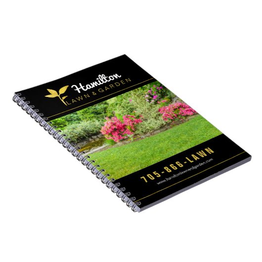 Kundengerechte Rasen-Sorgfalt und im Garten Notizblock (Rechte Seite)