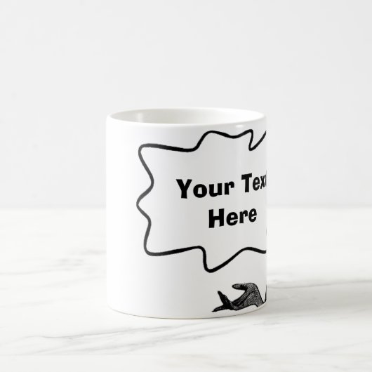 Kundengerechte Retro Pop-Kunst Zitat-Tasse Kaffeetasse (Mittel)