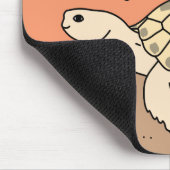 Kundengerechte russische Schildkröte Mousepad (Ecke)