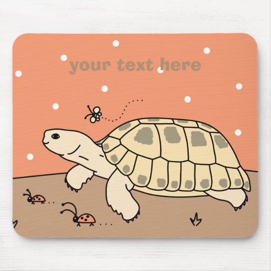Kundengerechte russische Schildkröte Mousepad (Vorne)