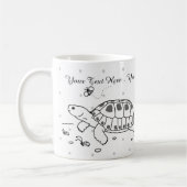 Kundengerechte russische Schildkröten-Tasse Kaffeetasse (Links)