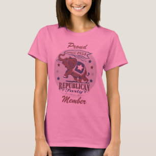 Kundengerechte Schablone - stolzer Republikaner T-Shirt