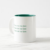 Kundengerechte schöne Ente Tasse (Vorderseite Links)