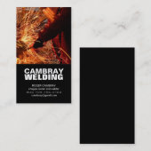 Kundengerechte Schweißens-Visitenkarten Visitenkarte (Vorne/Hinten)