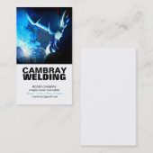 Kundengerechte Schweißens-Visitenkarten Visitenkarte (Vorne/Hinten)