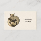 Kundengerechte siamesische visitenkarte (Rückseite)