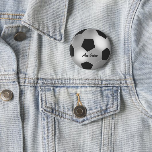 Kundengerechte silberne button (Beispiel)