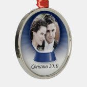 kundengerechte snowglobe Verzierung Ornament Aus Metall (Rechts)