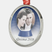 kundengerechte snowglobe Verzierung Ornament Aus Metall (Links)
