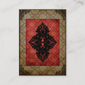 Kundengerechte Spielkarte Visitenkarte (Rückseite)