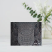 Kundengerechte Sri Lanka Elefant-Postkarte Postkarte (Stehend Vorderseite)