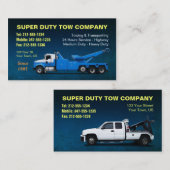 KUNDENGERECHTE Superaufgabe, die BC schleppt Visitenkarte (Vorne/Hinten)