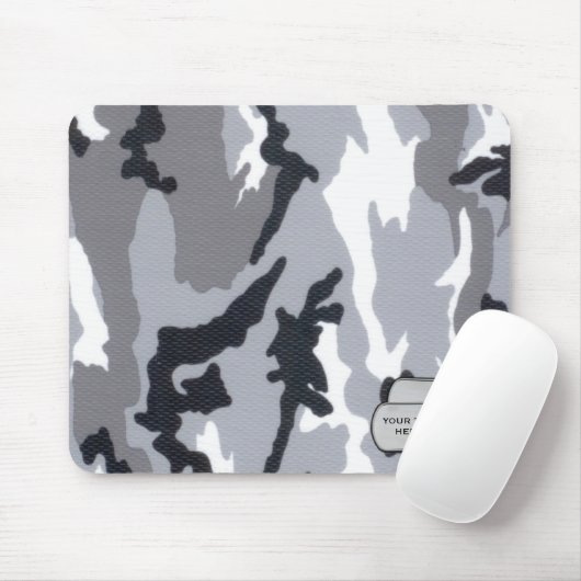 Kundengerechte TarnungsMausunterlage Mousepad (Mit Mouse)