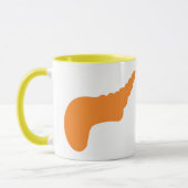 Kundengerechte Tasse des Organ-Pankreas-| (Links)