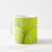 Kundengerechte Tennisbälle Tasse (Vorderseite Links)