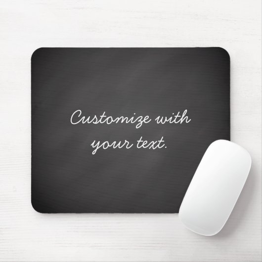 Kundengerechte Texttafel Mousepad (Mit Mouse)