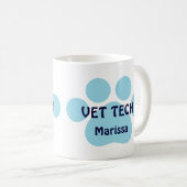 Kundengerechte Tierarzttech-Kaffee-Tasse Kaffeetasse (VorderseiteRechts)