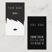 Kundengerechte unbedeutende visitenkarte (Vorne/Hinten)