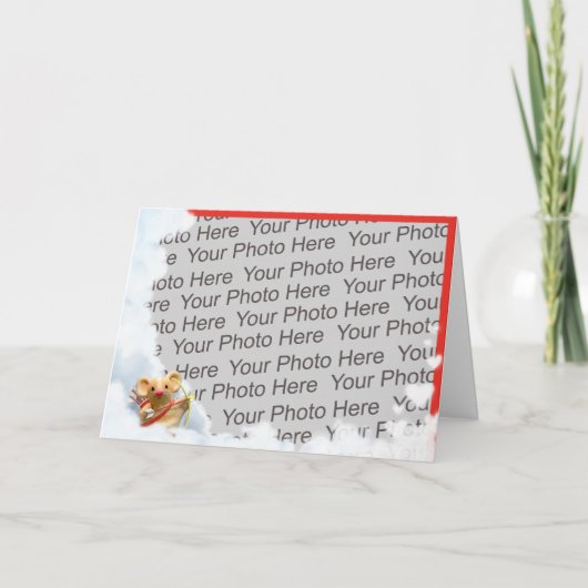 Kundengerechte Valentinstag-Karte Feiertagskarte (Vorderseite)