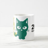 Kundengerechte Verpacker-Katzen-Tasse Kaffeetasse (Mittel)