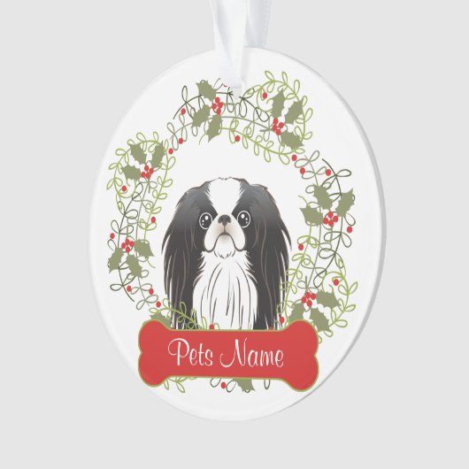 Kundengerechte Verzierung JapanerChin Ornament (Vorderseite)