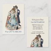 Kundengerechte Vintage Geschäfts-Karte - Visitenkarte (Vorne/Hinten)