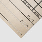 Kundengerechte Vintage Seidenpapier (Detail)