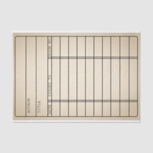 Kundengerechte Vintage Seidenpapier