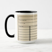 Kundengerechte Vintage Tasse (Links)