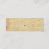 KUNDENGERECHTE VISITENKARTE-ENTWÜRFE MINI VISITENKARTE (Rückseite)