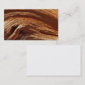 Kundengerechte Visitenkarte, natürlicher hölzerner Visitenkarte (Vorne/Hinten)