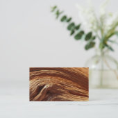 Kundengerechte Visitenkarte, natürlicher hölzerner Visitenkarte (Stehend Vorderseite)