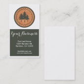 Kundengerechte Visitenkarten der Bäume des Waldes Visitenkarte (Vorne/Hinten)