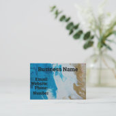 Kundengerechte Visitenkarten Visitenkarte (Stehend Vorderseite)