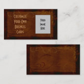 KUNDENGERECHTE Western-Art-Geschäfts-Karten Visitenkarte (Vorne/Hinten)