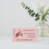 KUNDENGERECHTE Western-Geschäfts-Karte Visitenkarte (Stehend Vorderseite)