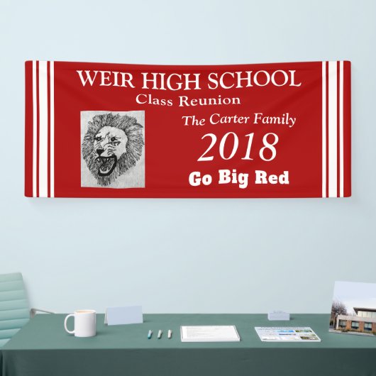 Kundengerechte Wiedersehen-Fahne, Ihr FOTO, TEXT Banner (Messe)