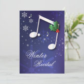 Kundengerechte Winter-Erwägungsgrunden-Einladung Einladung (Stehend Vorderseite)