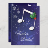 Kundengerechte Winter-Erwägungsgrunden-Einladung Einladung (Vorne/Hinten)