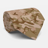 Kundengerechte Wüsten-Camouflage Krawatte (Gerollt)
