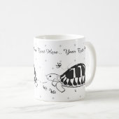 Kundengerechten Hermanns Schildkröten-Tasse Kaffeetasse (VorderseiteRechts)