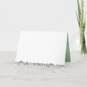 Kundengerechten irischen gälischen St Patrick Karte (Rückseite)