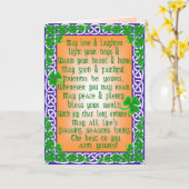 Kundengerechten St Patrick Tageskarte Karte (Gelbe Blume)