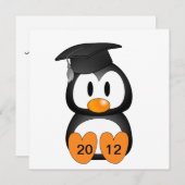 Kundengerechter AbschlussPenguin Einladung (Vorne/Hinten)