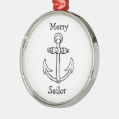 Kundengerechter Anker Ornament Aus Metall (Links)