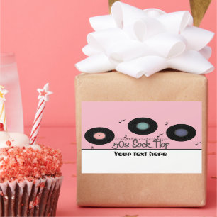 Kundengerechter Aufkleber des Retro