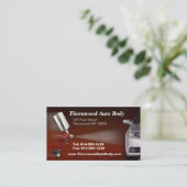 KUNDENGERECHTER Auto-Körper BC Visitenkarte (Stehend Vorderseite)