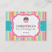 Kundengerechter Bäckerei-Geschenkgutschein Rabattkarte (Rückseite)